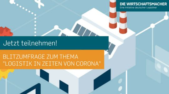 (Die Blitzumfrage soll Erkenntnisse zum Image der Logistik liefern. (Bild: Die  Wirtschaftsmacher))