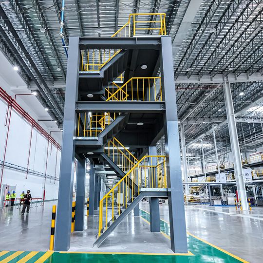 Die neue Produktionsanlage für Technyl-Polyamide bietet eine Kapazität von bis zu 50.000 Tonnen.(Bild:  Domo Chemicals)