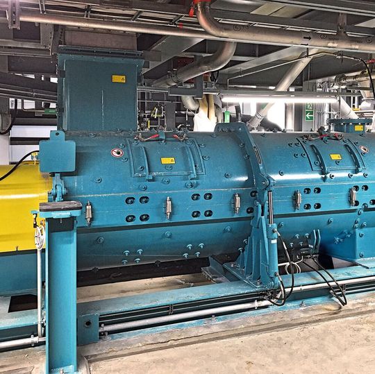 Speziell für die Anforderungen der Agnico Eagle Finland Oy wurden an einem horizontalen Pflugschar-Mischer vom Typ KM 4200 DW einige Anpassungen vorgenommen. Speziell für die Anforderungen der Agnico Eagle Finland Oy wurden an einem horizontalen Pflugschar-Mischer vom Typ KM 4200 DW einige Anpassungen vorgenommen.