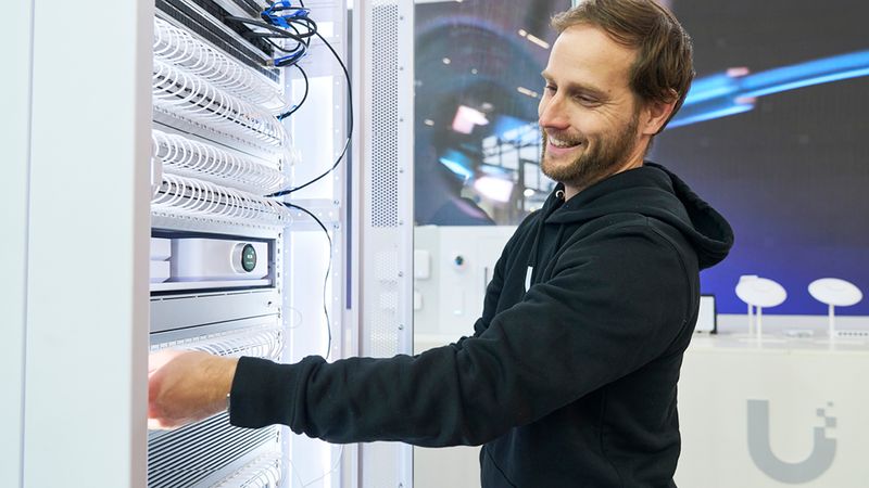 Moderne Infrastruktur im Einsatz auf der electronica(Bild:  Messe München)