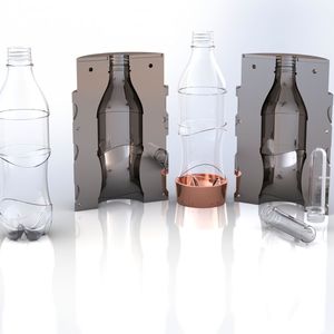 Bottle insert for blow moulding(Source:  Ampco)