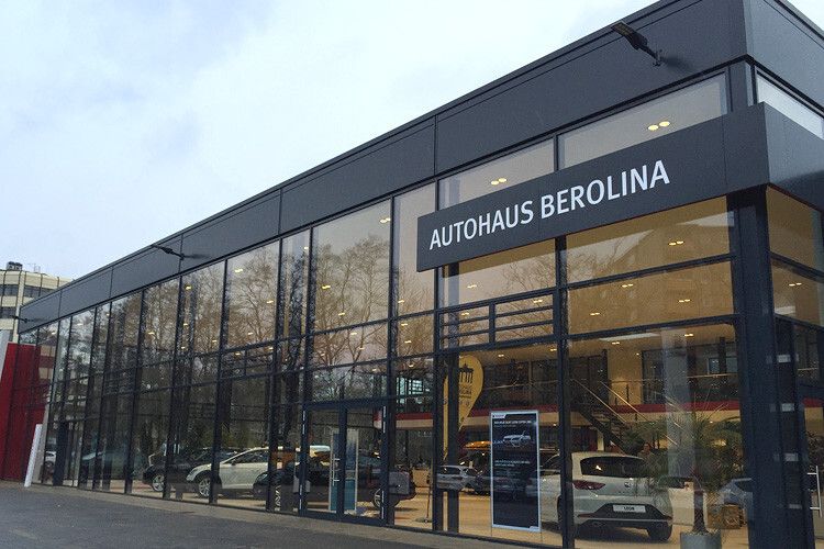 Der Standort Tempelhof der Autohausgruppe Berolina ist an neuem Standort wiedereröffnet worden. (Foto: Autohaus Berolina)
