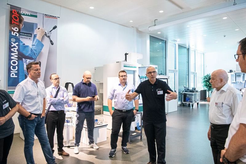 Firmenrundgang bei der Fehlmann AG. (Bild: Thomas Entzeroth)