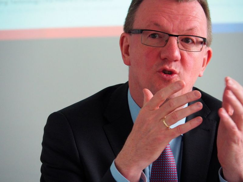 Uwe Harbacher, Leiter der BU Pharma: Linien- und Systemkompetenz heißt die Antwort von Bosch auf die steigenden Anforderungen. (Mühlenkamp)