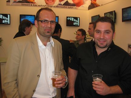 Frank Markert, msi und Marc Goldlücke, XFX (Archiv: Vogel Business Media)