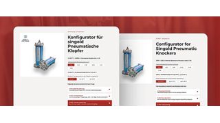 Welcher Klopfer ist der richtige? Ein Konfigurator gibt Auskunft. (Bild: Singold Gerätetechnik GmbH)