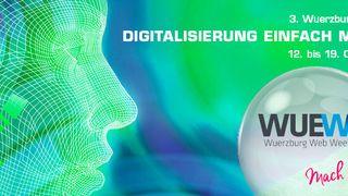 An insgesamt acht Tagen erwartet die Besucherinnen und Besucher der dritten Würzburg Web Week ein umfangreiches Programm an verschiedenen spannenden Formaten rund um den Themenkomplex digitale Transformation. (Würzburg Web Week)