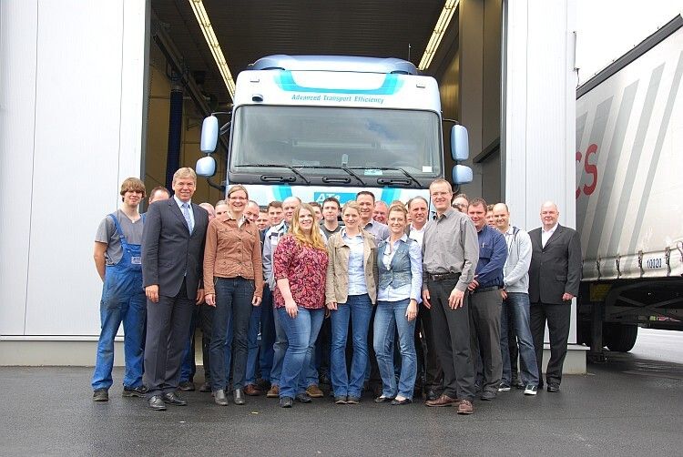 Das BTS-Team um Geschäftsführer Andreas Berndmeyer hat beim Jury-Besuch eine überzeugende Vorstellung abgeliefert. (Foto: Rosenow)