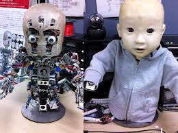 Die Universität Osaka in Japan hat einen Kind-Roboter namens Affetto entwickelt. Affetto kann realistische Gesichtsausdrücke nachahmen, so dass Menschen mit dem Roboter interagieren können. (Osaka University)