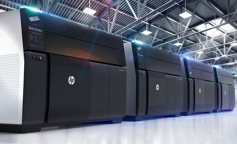 HP kündigt auf der International Manufacturing Technology Show an, künftig mit der Metal Jet Technology in den 3D-Metall-Druck einzusteigen.  (HP)