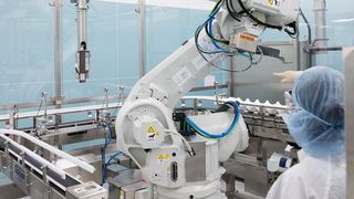 Biotech-Labor von Amgen (obs/Amgen GmbH/Daniel Hennessy)