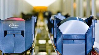 Das Internet der Dinge mit seinen Ideen und Konzepten kann als Voraussetzung für Industrie 4.0 angesehen werden. Allerdings unterscheidet sich die Produktionsumgebung - wie hier die Waferfertigung von Infineon - von Industrie 4.0 signifikant von dem, was im IoT-Sektor benötigt wird. Für beides gilt jedoch, Gewährleistung der Sicherheit ist ein Muss. (Infineon Technologies)