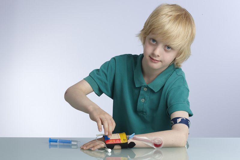 KidK-Trainingsset für Patienten mit Hämophilie A. (Bild: Bayer Healthcare)