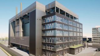 Der Neubau des Data Center Zurich West 4 nimmt Form an. Die Inbetriebnahme ist für 2026 geplant. (Bild: Green)