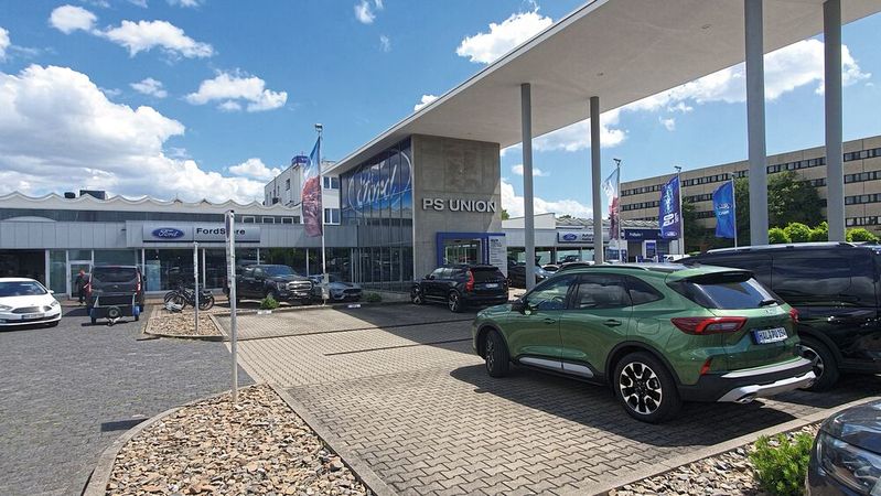 Der Hauptsitz von PS Union in Halle/Saale(Bild:  Mauritz – VCGDer)