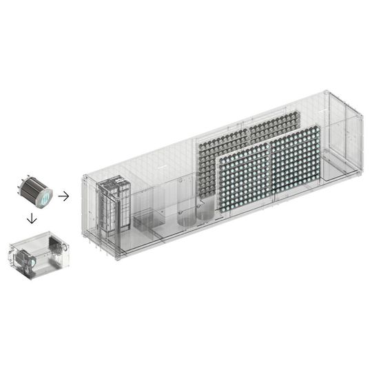 Modular bis in den Kern: Massenproduzierte Kernmodule – die „AEM-Stacks“ – sind das Herzstück der Enapter-Elektrolyseure. Diese leistungsstarken Kerne können entweder in einem kompakten Trägersystem zum modularen EL 4.0 werden oder in größerer Stückzahl in einem AEM-Multicore der Megawattklasse integriert werden.(Bild:  Enapter)