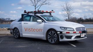 Testfahrzeug für Fahrerassistenzsysteme von Visteon. (Visteon)