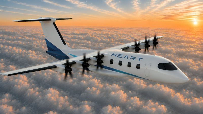 Heart (TU Darmstadt) ist ein modulares CS-23-Flugdemonstrator-System, das die Erprobung von Wasserstoffantrieben unter realen Flugbedingungen ermöglicht. Mit einer hochstreckigen Tragfläche, verteiltem elektrischen Antrieb und einem maschinenlernbasierten Thermomanagement (CRYO-ML) wird die Integration von flüssigem Wasserstoff, Brennstoffzellen und intelligentem Energiemanagement in einem einzigen Plattform getestet. Die modulare Architektur erlaubt den schnellen Wechsel zwischen Brennstoffzellen- und Turbogenerator-Antrieb, während die Kombination aus DEP und Fowler-Flügeln Kurzstart- und Kurzlandeeigenschaften ermöglicht. Heart schließt die Lücke zwischen Labor- und Flugtest und stellt eine zentrale Plattform für die Technologiereifung zukünftiger emissionsfreier Flugzeuge dar.  (Bild: TU Darmstadt/HEART)