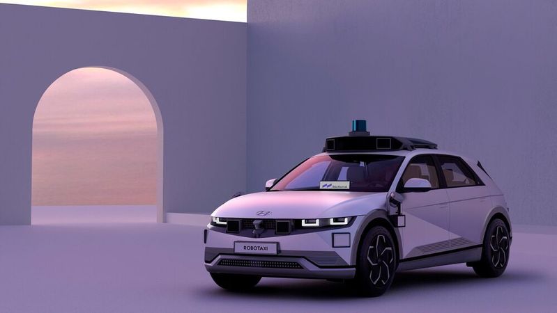 Together with Nvidia, Hyundai wants to develop an architecture that will be used for level 4 robotaxis (image) as well as for level 2 customer vehicles.(Image: Hyundai)