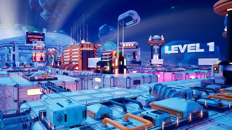 Virtuelle Welt von L’Oréal Men Expert in Fortnite.(Bild:  BUILD A ROCKET)