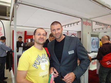 Thomas Rother, DTAG, und Markus Lippke, Belkin. (Archiv: Vogel Business Media)