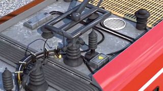 Das Wellrohr Fiplock HPDF von Fränkische Industrial Pipes (FIP) aus Polyamid (PA) 12 ist flexibel, UV-beständig und erfüllt die höchsten Brandschutzwerte. (FIP)