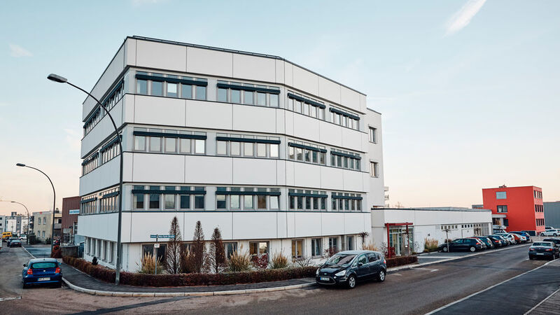 Der Firmensitz des Deutschen Apotheker Verlags ist in Stuttgart. (Philip Leutert/Deutscher Apotheker Verlag)
