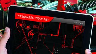 Wissenschaftler des FIR der RWTH Aachen beschäftigen sich seit Dezember 2013 mit dem Forschungsprojekt ELIAS: "Engineering und Mainstreaming lernförderlicher industrieller Arbeitssysteme für die Industrie 4.0". (Deutsche Messe)