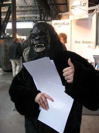 Microsoft hat seinen eigenen Gorilla (Archiv: Vogel Business Media)