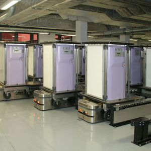 Rund 20 km legt jedes automatische Fahrzeug täglich zurück. Bild: MLR