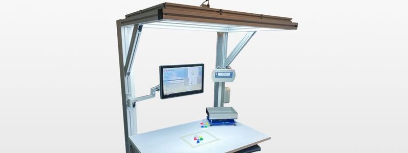 Modular und flexibel anpassbar: Der Arbeitstisch von item bietet die optimale Ausgangsbasis, um ein Werkerassistenzsystem wie den „Schlauen Klaus“ einzusetzen. Modular und flexibel anpassbar: Der Arbeitstisch von item bietet die optimale Ausgangsbasis, um ein Werkerassistenzsystem wie den „Schlauen Klaus“ einzusetzen.