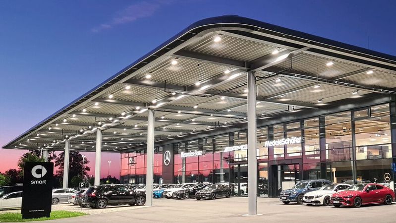 Der „Retail Excellence“-Betrieb von Kreuter Medele Schäfer in Weilheim(Bild:  Kreuter Medele Schäfer)