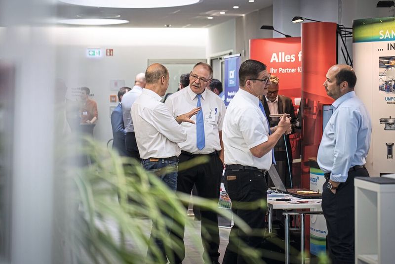 Impressionen der 4. Fachtagung „Mehr Effizienz im Presswerk“ am 15. Juni 2023 in Würzburg. (Bild: VCG/Stefan Bausewein)