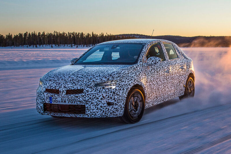 Opel hat die sechste Corsa-Generation im Schwedisch-Lappland ausführlich getestet. (Opel)