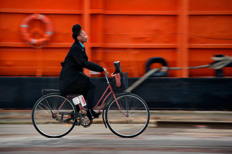 Selbst ältere Fahrradmodelle sollen mit dem Antrieb nachgerüstet werden können – damit aus jedem Fahrrad ein E-Bike werden kann. (Bild: Semcon/Robin Aron)
