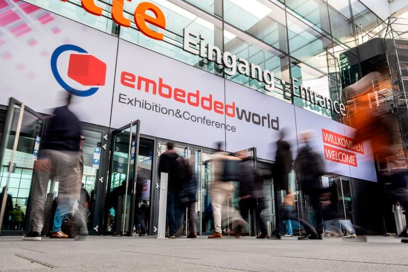Die Embedded World 2026 findet vom 10. bis zum 12. März 2026 statt. (Bild: NürnbergMesse / Thomas Geiger)