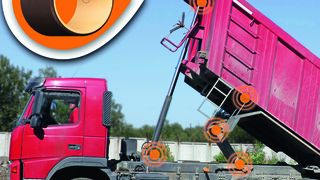 Für eine schmiermittelfreie Welt auch bei extremen Lasten: Das neue Zweikomponenten-Gleitlager Iglidur Q2E aus Hochleistungskunststoffen von Igus.  (Igus)