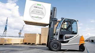 Die Staplerbauer von Still sind von EcoVadis mit dem Silberstatus belohnt worden. (Still)