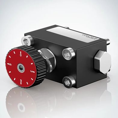 Das Stromregelventil Typ CQ-P-DW von Hawe Hydraulik arbeitet last- und viskositätsunabhängig. Es ist für Hochdruckhydraulik bis 700 bar geeignet.  (Bild: Hawe Hydraulik)