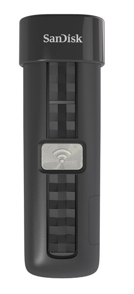 Dass es noch kompakter geht, zeigt SanDisk mit dem Speicherstick Wireless Flash Drive mit 64 Gigabyte Kapazität. (SanDisk)