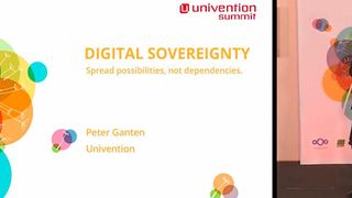 Laut Univention-Chef Peter Ganten habe Corona viele Schwachstellen bei der Digitalisierung offengelegt, weshalb weitere Schritte Richtung Digitale Souveränität notwendig seien. (Univention)