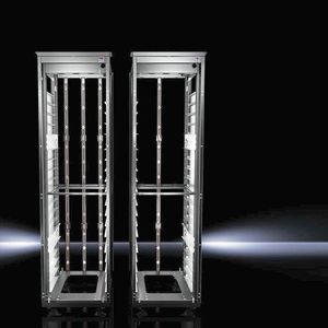 Bild 1: Rittal bietet seine OCP-Racks mit 12 V DC und 48 V DC an. Die Racks sind energieeffizient durch Gleichstrom, standardisiert für kürzere Time-to-Market und skalierbar für flexiblere Anpassungen.