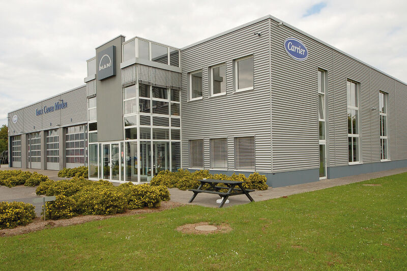 Das Nutzfahrzeugzentrum in Minden gehört seit 2006 zur Unternehmensgruppe. (Truckxxgroup)