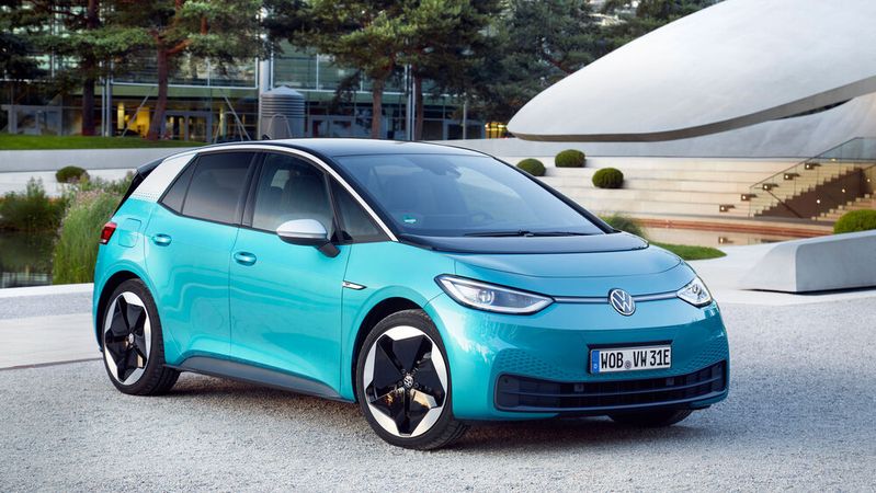 Meistverkauftes E-Auto war im August der VW ID.3 mit 3.750 Einheiten.