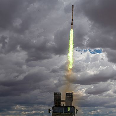 Lockheed Martin’s Joint Reduced Range Rocket (JR3) successfully launches during a flight test at Yuma Proving Ground, Arizona. (Source: Lockheed Martin)