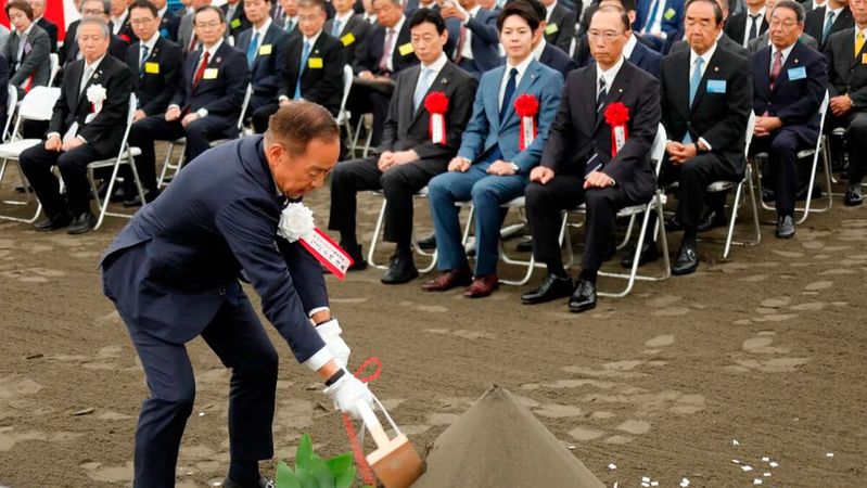 Der erste Spatenstich für die Rapidus-Facility in Chitose City wurde im September 2023 getan.(Bild:  Rapidus)