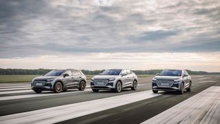 Der Audi Q4 e-tron startet im Juni 2021 in die europäischen Märkte, der Q4 Sportback e-tron folgt im Spätsommer. (Bild: Audi)