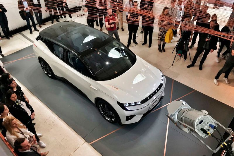 Byton verzichtet auf Außenspiegel und Türgriffe. (Bild: Auto-Medienportal.Net/Matthias Knödler)