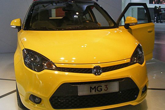 Der MG3 ist in diesen Tagen erstmals in Guangzhou zu sehen. (Archiv: Vogel Business Media)