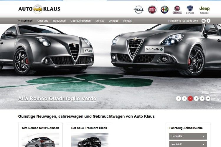 Eine gut durchdachte Homepage animiert den User, auf dem Angebot aktiv zu werden. (Foto: Richter)